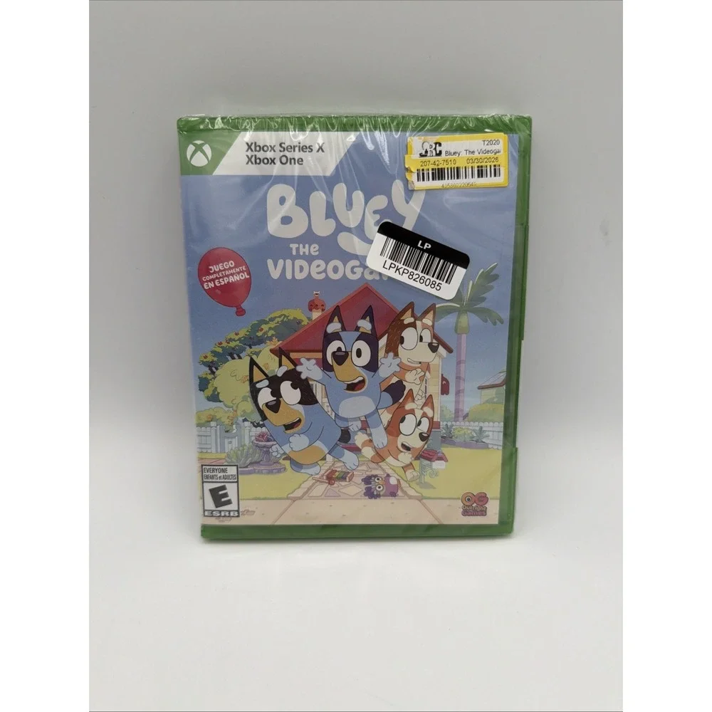 Bluey The Video Game Xbox Series X Xbox One Brand New & Factory Sealed